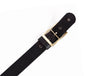 Tacoma Leather Belt - Black - Aaron Leather Goods