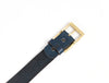 Irving Leather Belt - Blue - Aaron Leather Goods