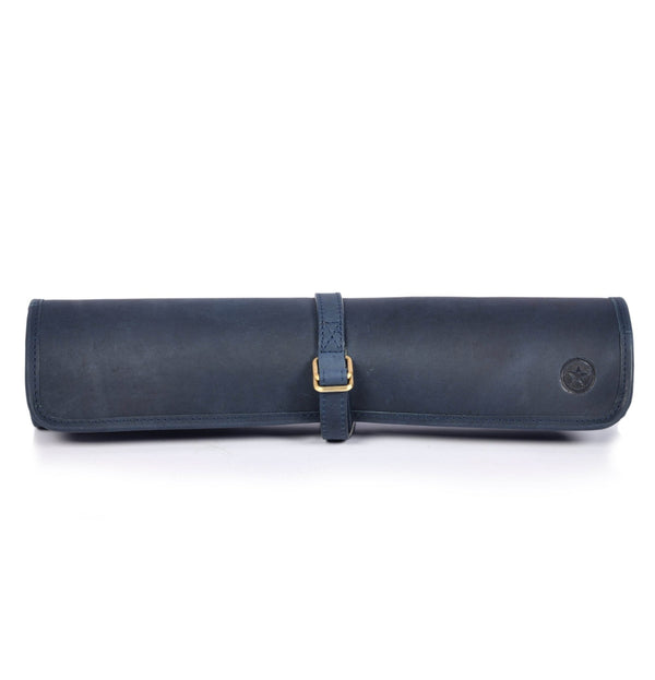 Premium Leather Knife Roll – Elegant and Durable Chef’s Knife Storage - Aaron Leather Goods