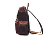 Vintage Full - Grain Leather Backpack – Travel, Work & Laptop Bag - Aaron Leather Goods