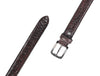 Aascent Premium Leather Wallet and Belt Combo Set - Brown - Aaron Leather Goods