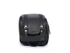 Amethyst Glow Leather Toiletry Bag - Black - Aaron Leather Goods