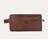 Handcrafted Leather Dopp Kit for Men & Women - Aaron Leather Goods