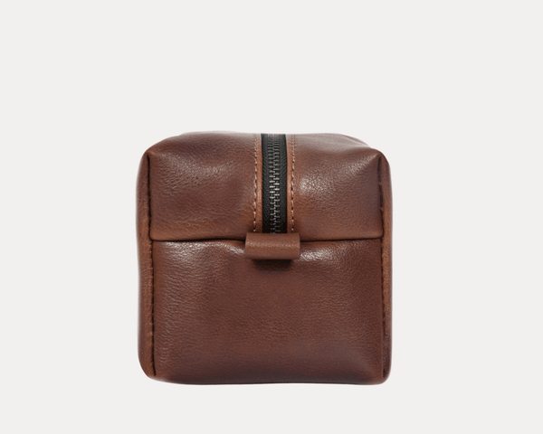 Handcrafted Leather Dopp Kit for Men & Women - Aaron Leather Goods