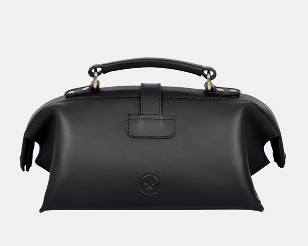 Premium Saddle Leather Toiletry Bag - Aaron Leather Goods