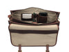 Ancona Leather Office Bag 18" - Vintage Brown - Aaron Leather Goods