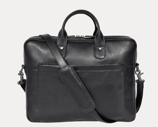 Genuine Leather Laptop Bag for Men Office Use - Aaron Leather Goods