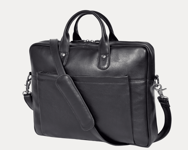 Genuine Leather Laptop Bag for Men Office Use - Aaron Leather Goods