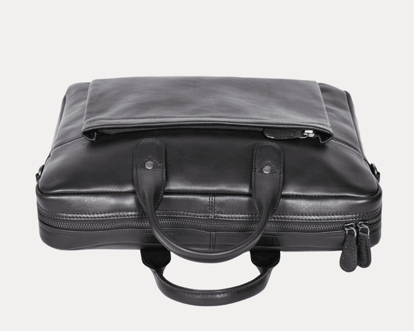 Genuine Leather Laptop Bag for Men Office Use - Aaron Leather Goods