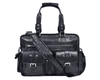 The Maverick Black – Executive Leather Laptop & Travel Messenger - Aaron Leather Goods