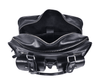 The Maverick Black – Executive Leather Laptop & Travel Messenger - Aaron Leather Goods