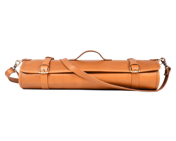 Premium Leather Knife Roll Bag for Chefs | Aaron Leather Goods USA - Aaron Leather Goods