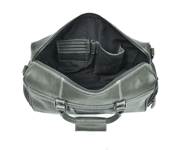 Full - Grain Leather Duffle Bag | Aaron Leather - Aaron Leather Goods