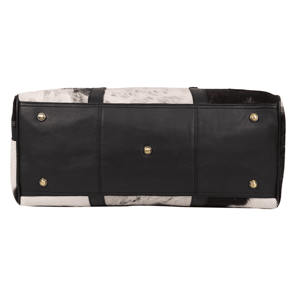 Leather Hairon Travel Duffel for Men & Women | Aaron Leather Goods - Aaron Leather Goods