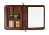 Vittoria Leather Organizer - Chestnut - Aaron Leather Goods