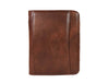 Vittoria Leather Organizer - Chestnut - Aaron Leather Goods