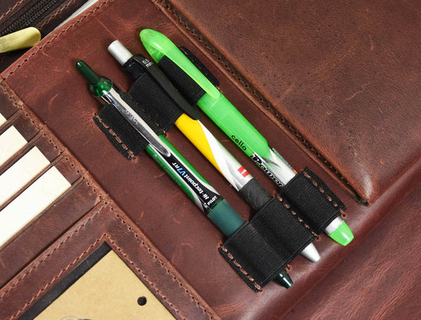 Vittoria Leather Organizer - Walnut Brown - Aaron Leather Goods