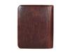 Vittoria Leather Organizer - Walnut Brown - Aaron Leather Goods