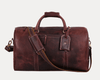 Premium Buffalo Leather Travel Weekender Bag - Aaron Leather Goods
