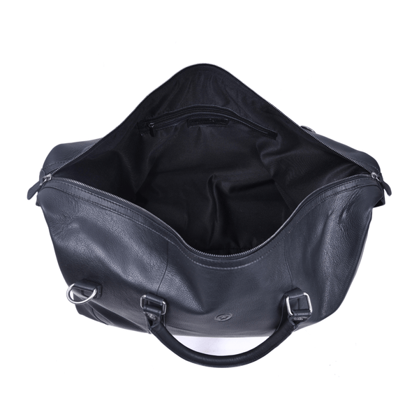 Premium Full - Grain Leather Travel Duffle Bag – 20" Weekender for Men & Women - Aaron Leather Goods