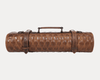 Arctic Blade Quilted Leather Knife Roll - Sienna - Aaron Leather Goods