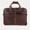 Classic Leather Laptop Briefcase by Aaron Leather Goods - Aaron Leather Goods