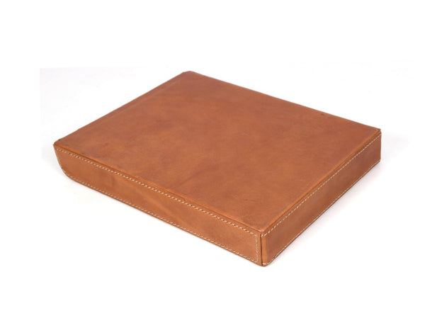 Morefo Leather Letter Tray - Multicolor - Aaron Leather Goods
