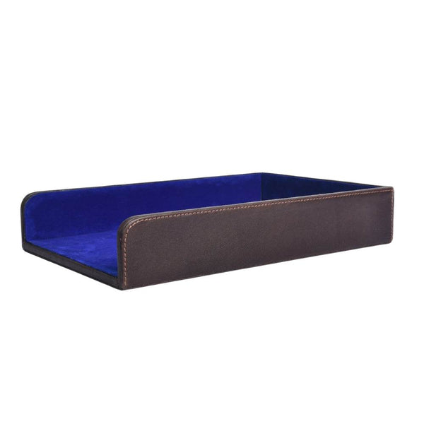 Morefo Leather Letter Tray - Multicolor - Aaron Leather Goods