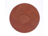 Round Leather Mat with Detachable Accent Piece - Aaron Leather Goods