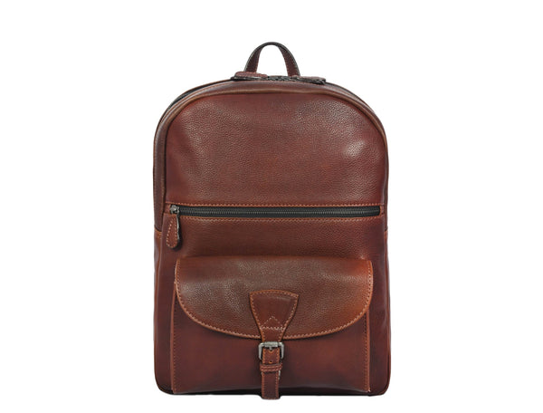 Leather Backpack For men and women ( BP - 266 ) - Aaron Leather Goods