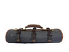 Aaron Leather Goods Canvas & Leather Knife Roll + Travel Backpack Combo - Aaron Leather Goods