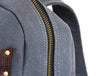 Aaron Leather Goods Canvas & Leather Knife Roll + Travel Backpack Combo - Aaron Leather Goods