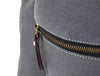 Aaron Leather Goods Canvas & Leather Knife Roll + Travel Backpack Combo - Aaron Leather Goods