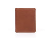 Toledo Leather Tri - fold Mens Wallet - Caramel - Aaron Leather Goods