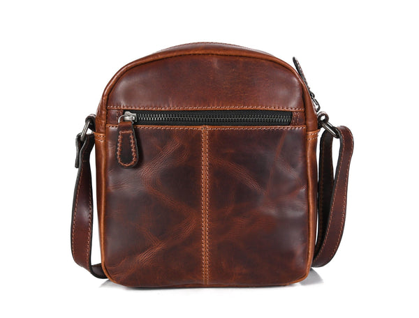 Vintage Quilted Leather Crossbody Bag – Compact & Stylish Everyday Companion. Buy 1 GET 1 - Aaron Leather Goods