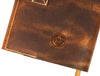 Rustic Leather Journal Notebook – Refillable Diary 5x7 & 6x8 Inches - Aaron Leather Goods