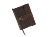 Rustic Leather Journal Notebook – Refillable Diary 5x7 & 6x8 Inches - Aaron Leather Goods