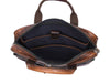 Classic Leather Laptop Briefcase by Aaron Leather Goods - Aaron Leather Goods
