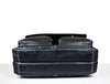 Black Leather Office Bag for Men – 16 Inch Laptop Bag - Aaron Leather Goods
