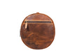 Leather Weekender Bag - light brown - Aaron Leather Goods