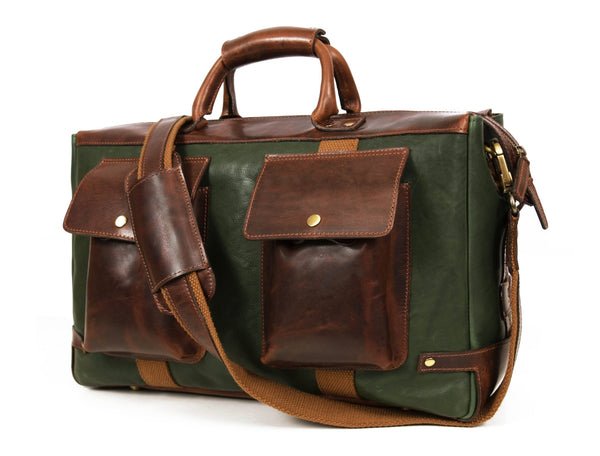 Leather Travel Bag - Aaron Leather Goods