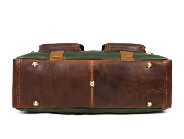 Leather Travel Bag - Aaron Leather Goods