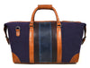 Canvas & Leather Duffle Bag – Weekend Travel Companion - Aaron Leather Goods