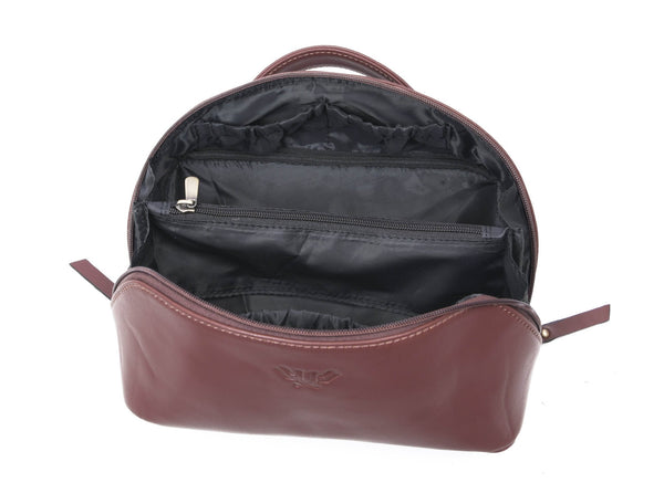 Premium Leather Dopp Kit for Men Travel Bag - Aaron Leather Goods