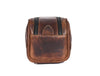 Quilted Leather Portfolio & Toiletry Bag Combo - Aaron Leather Goods