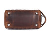 Quilted Leather Portfolio & Toiletry Bag Combo - Aaron Leather Goods