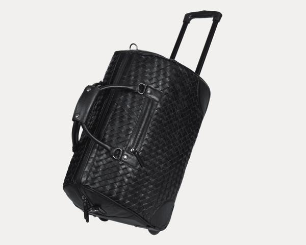 Atria Upcycled Leather Trolley Bag ( TR - 12 ) - Aaron Leather Goods
