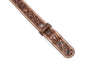 Zynkora Leather Tooled Belt - Brown - Aaron Leather Goods