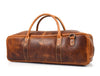 Tuscania Leather Knife Bag - Caramel Brown - Aaron Leather Goods