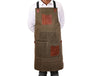 Turin Waxed Canvas Apron - Pickle Green - Aaron Leather Goods